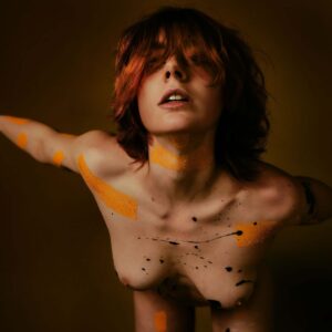 Yellow with Muriel la Roja