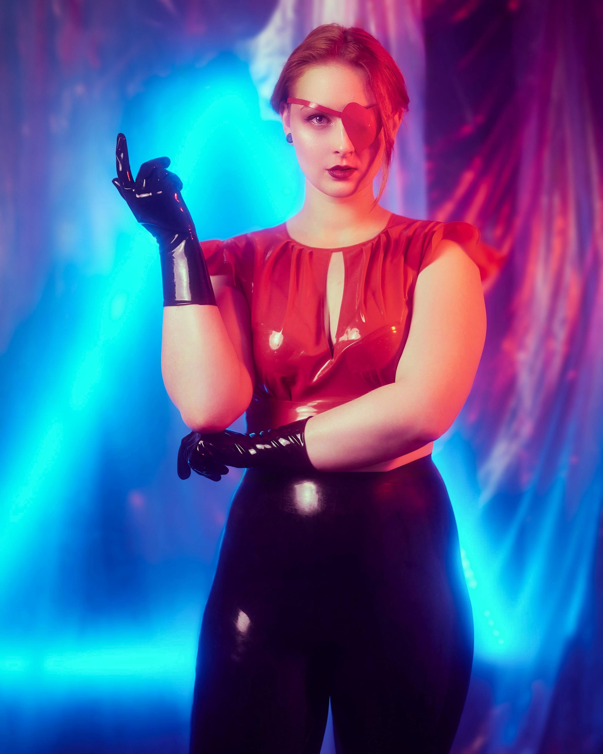 Amanda Obscura: Red Latex Villan