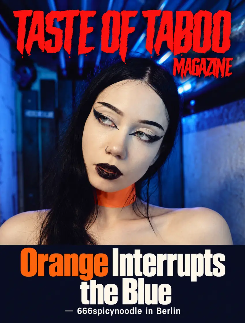 Orange Interrupts the Blue — 666spicynoodle in Berlin